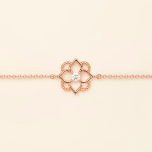 Mini Giardino Bracelet Pink Gold Mellerio