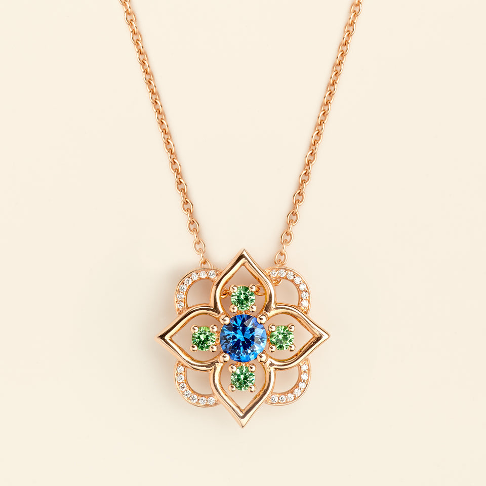 Giardino Necklace Sapphire