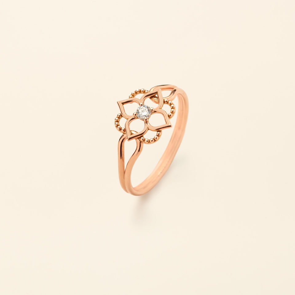 Mini Giardino Ring diamond