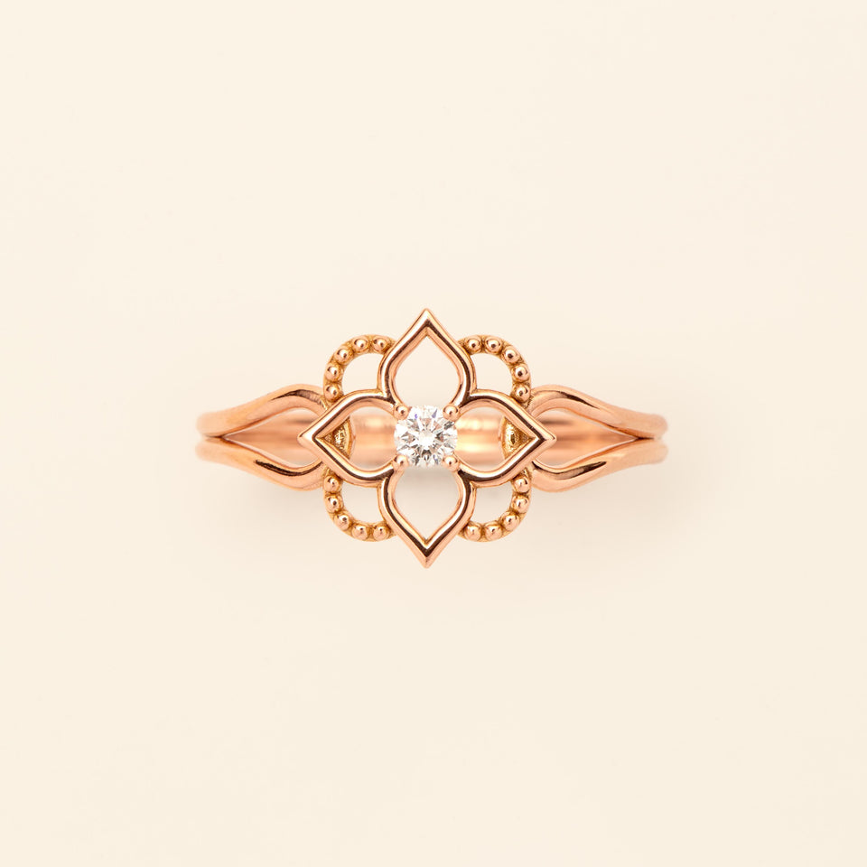 Mini Giardino Ring diamond