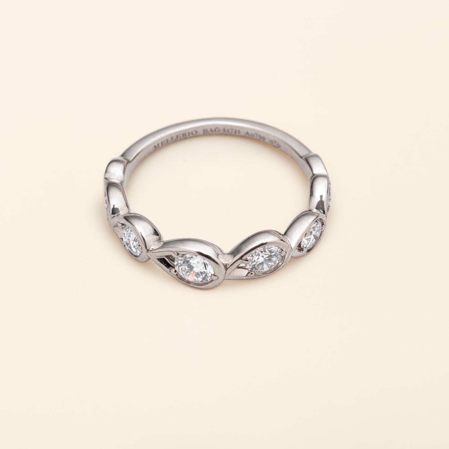 Anneau Indra Diamants Or blanc