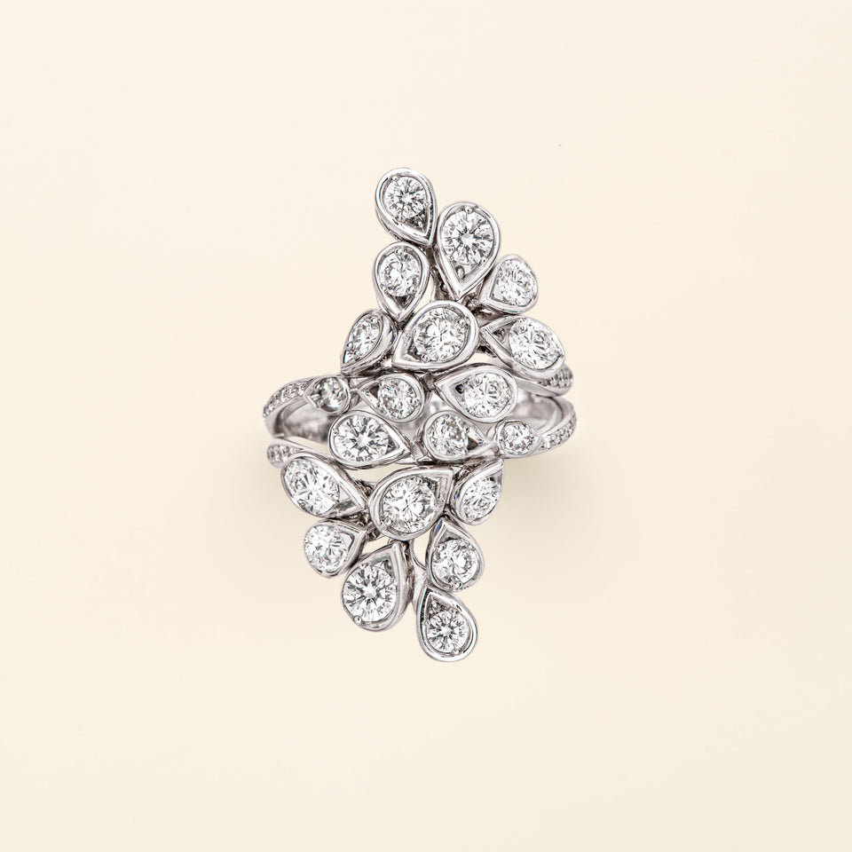 Indra Double Ring Diamonds