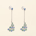 Indra Earrings Blue