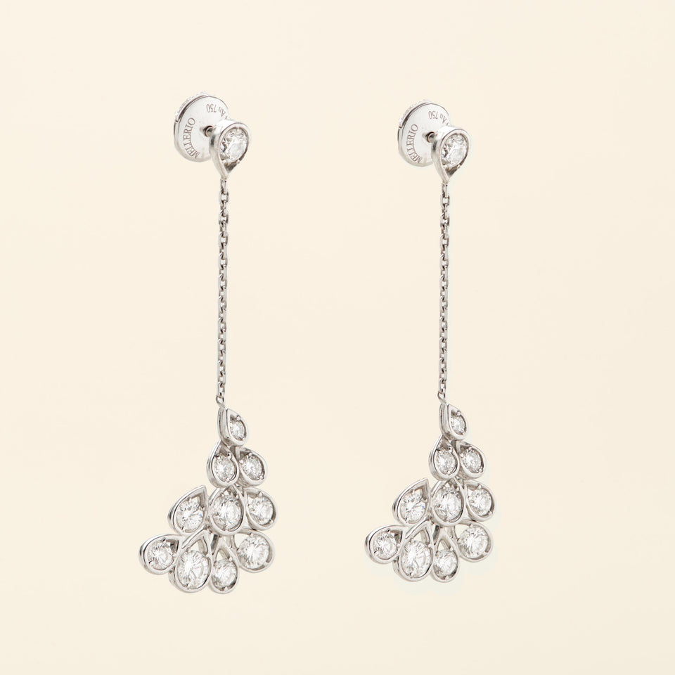 Indra Earrings Diamonds