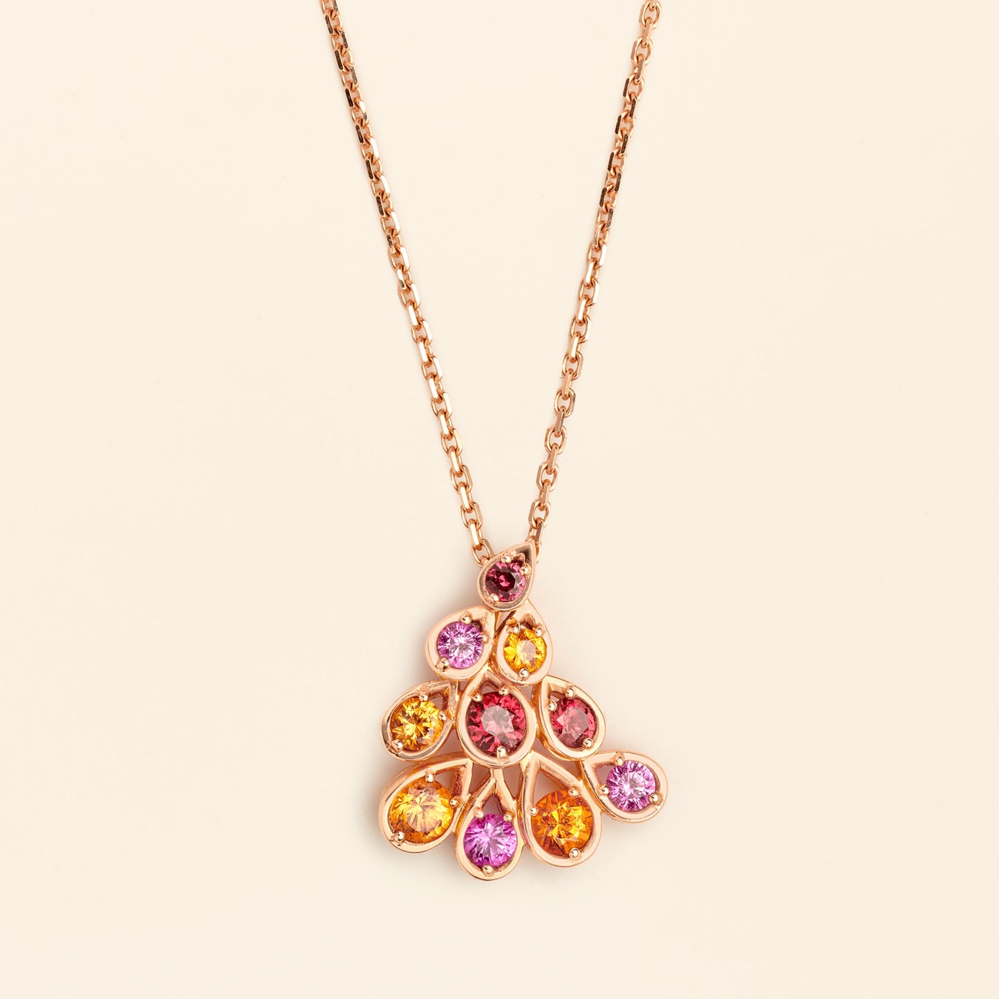 Collier Indra Rose