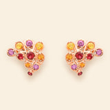 Puces d'oreilles Indra Rose