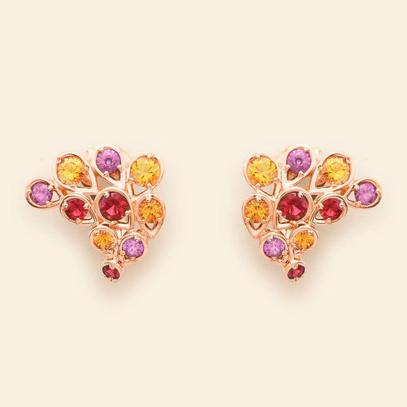 Indra Studs Pink