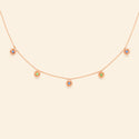 Cactus Bleu Necklace 5 Patterns Pink Gold Mellerio