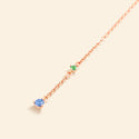 Collier Y le petit Cactus Bleu