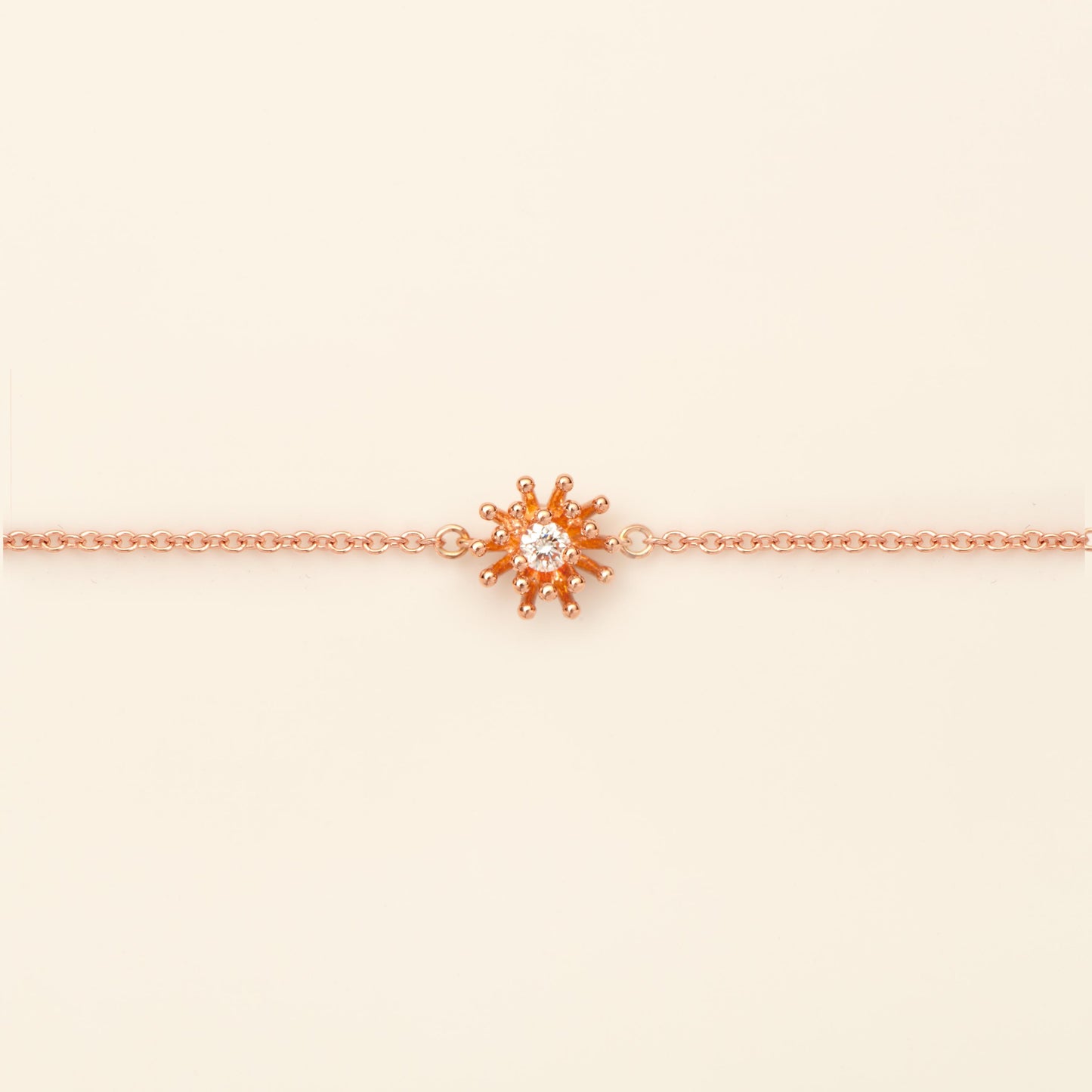 Cactus Vanille Bracelet Diamond Pink Gold Mellerio