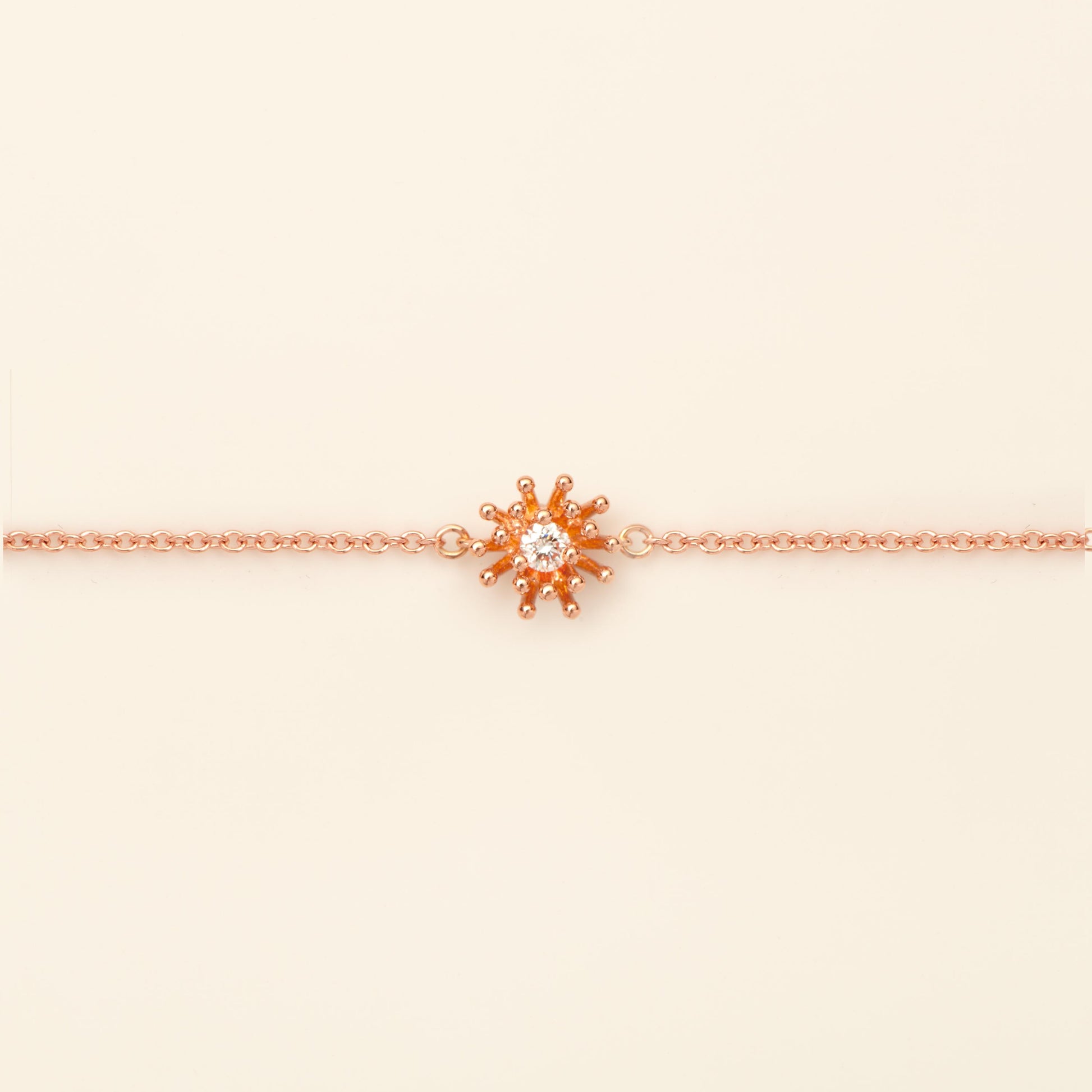 Cactus Vanille Bracelet Diamond Pink Gold Mellerio