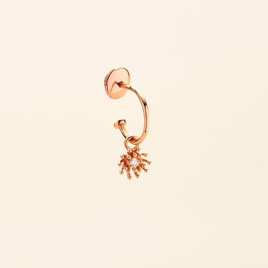 Cactus Vanille Charm Diamond Pink Gold Mellerio