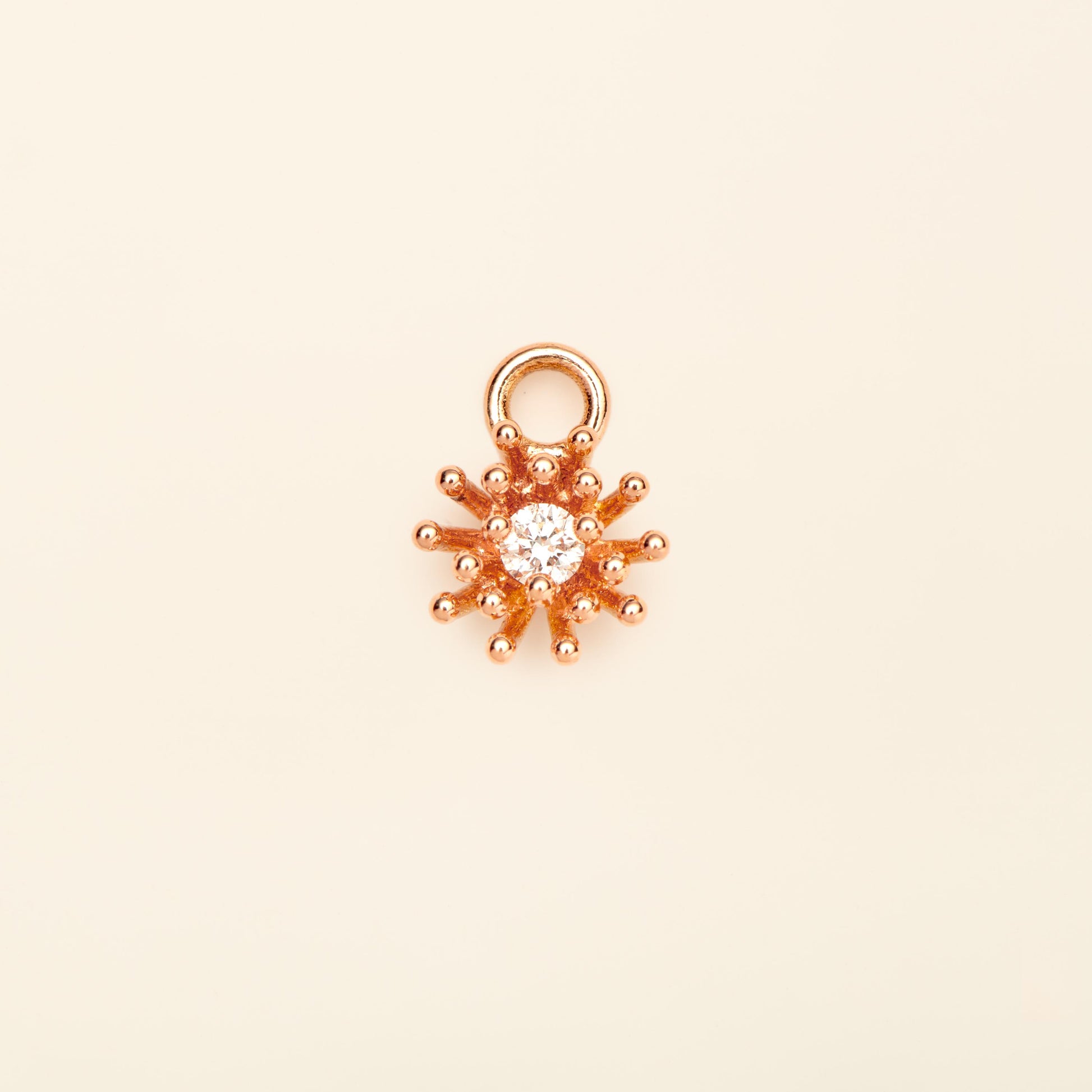 Cactus Vanille Charm Diamond Pink Gold Mellerio