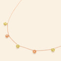 Le petit Cactus Vanille Necklace 5 Patterns Diamond Green gold