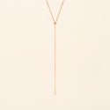 Petit Cactus Y Necklace Diamond Pink Gold Mellerio