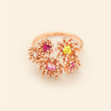 Petit Cactus Rose Ring Pink Gold Mellerio