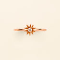 Cactus Vanille ring Diamond Pink Gold Mellerio