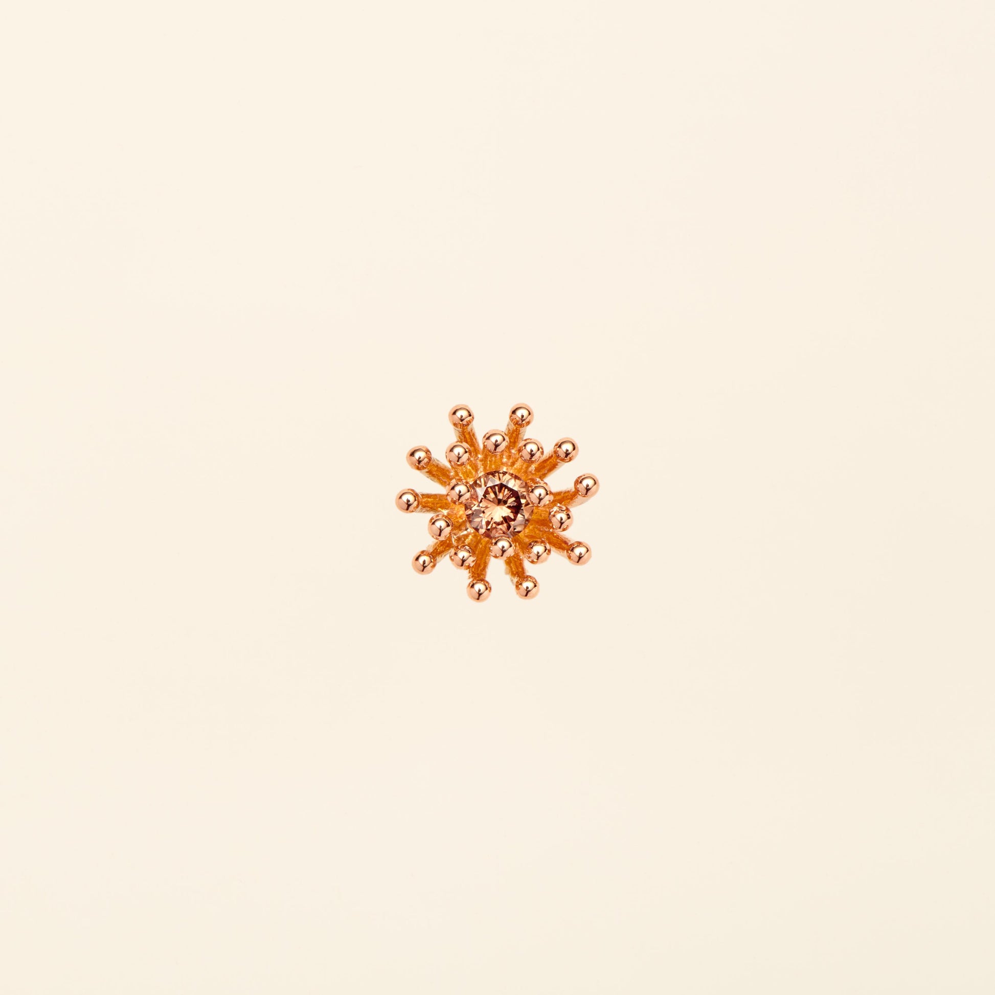 Gold stud earrings Maison Mellerio