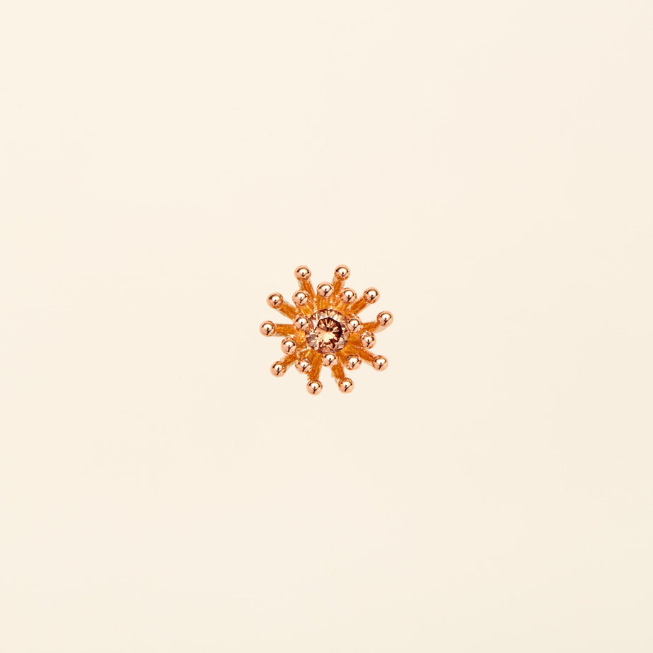 Gold stud earrings Maison Mellerio