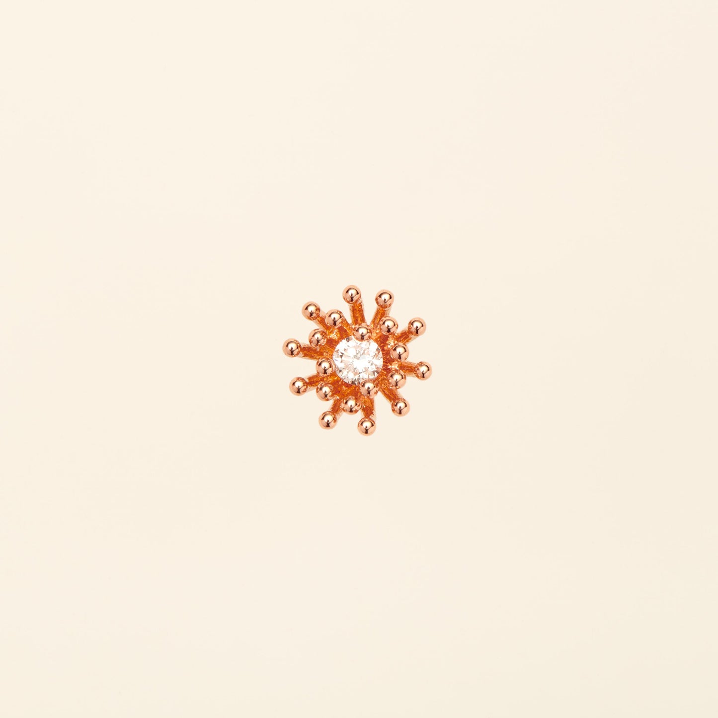 Gold stud earrings Maison Mellerio