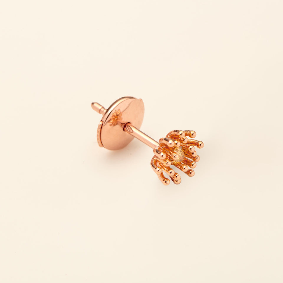 Le petit Cactus Vanille Stud Yellow Diamond