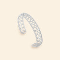 Maglia Bangle White Gold Mellerio