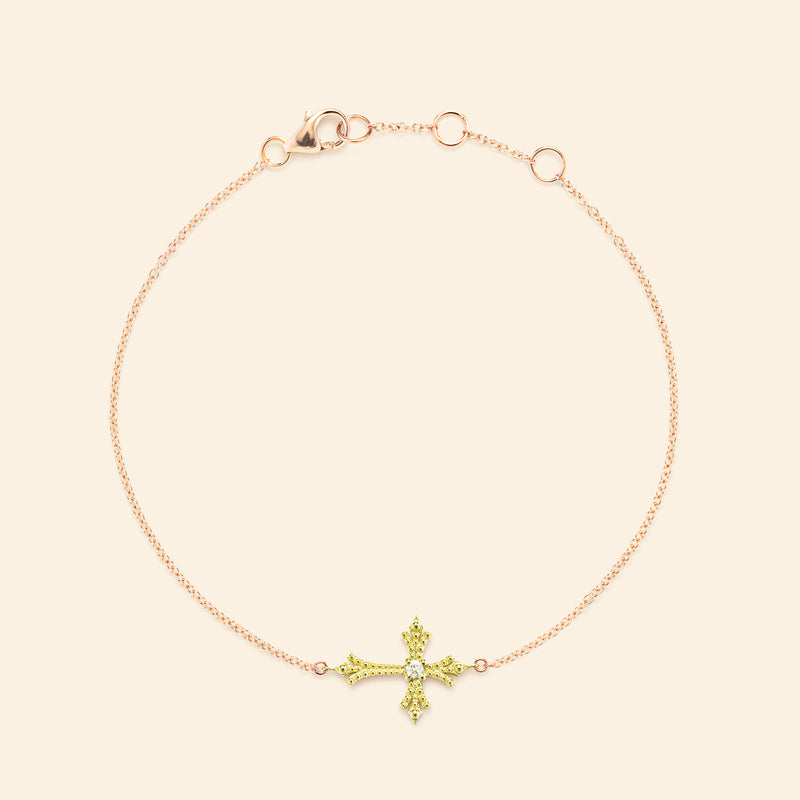 Maria Bracelet Diamond Green gold