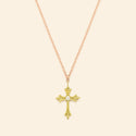 Maria Necklace Diamond Green gold