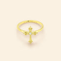 Maria Ring Diamond Green gold