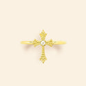 Maria Ring Diamond Green gold