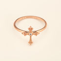Maria Ring Diamond Pink Gold Mellerio
