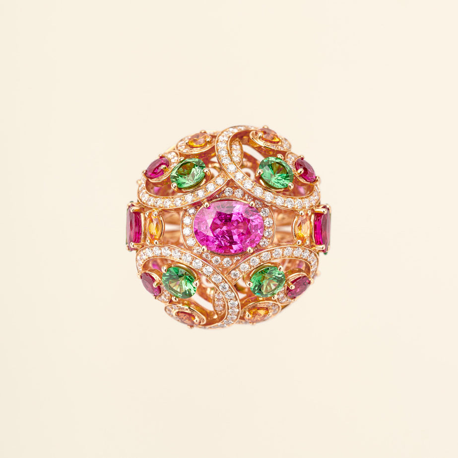 Millefiora Isola Bella Ring