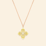 Nina Necklace Diamond Green Gold Mellerio