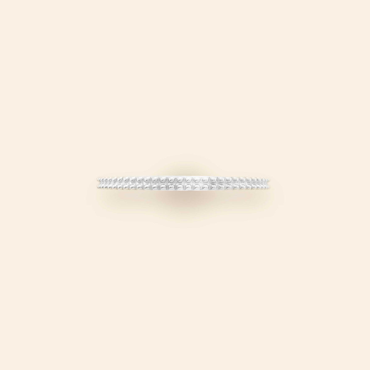 Perlina Rief White Gold Wedding Band Perlina - Luxury Band | Mellerio