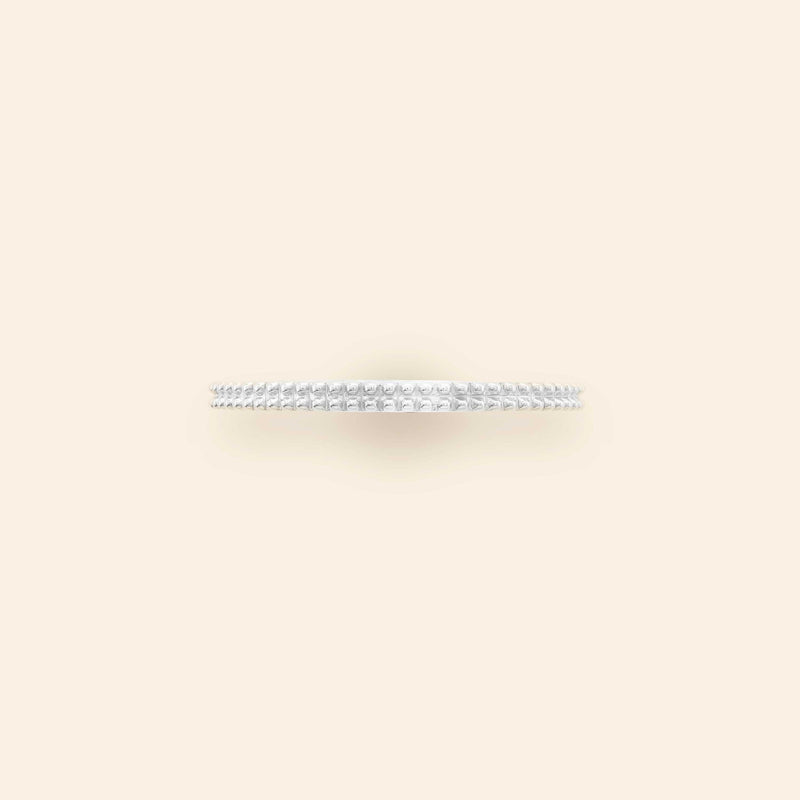 Perlina Wedding band White gold