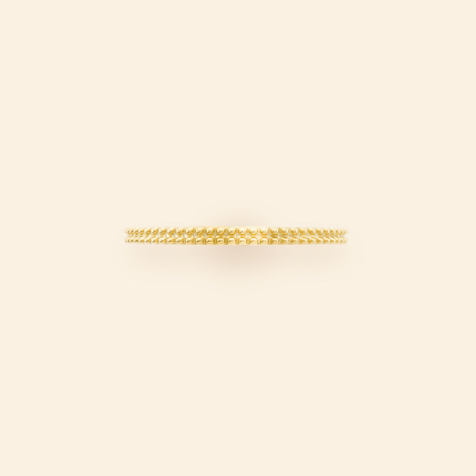 Perlina Wedding band Yellow gold