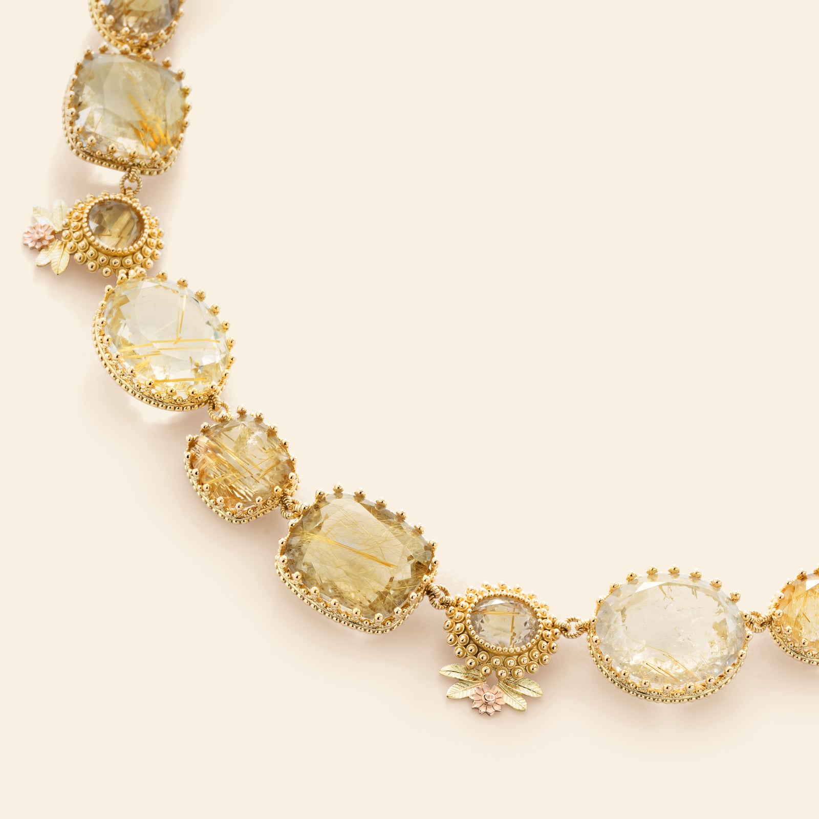 Yellow quartz deals necklace