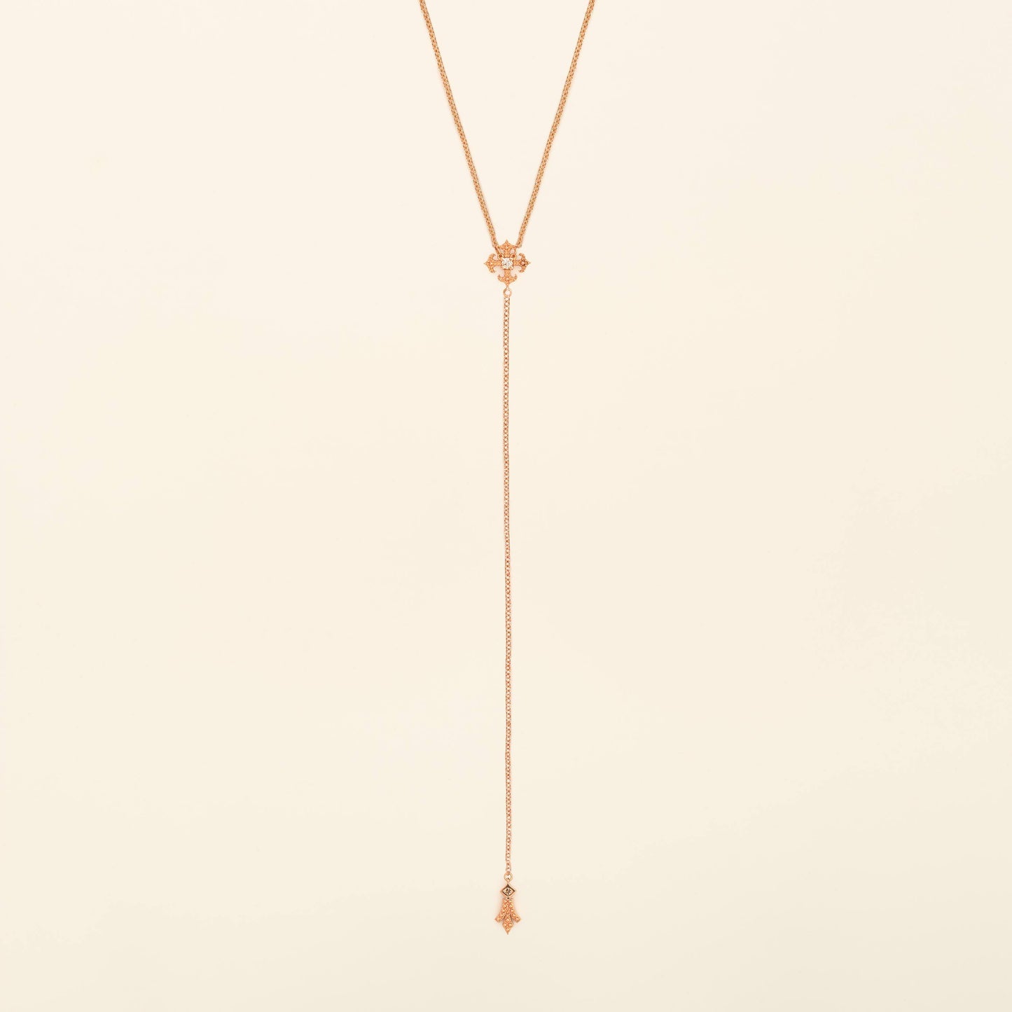 Pinta Pendant Diamond Pink Gold Mellerio