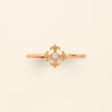 Pinta Ring Diamond Pink Gold Mellerio