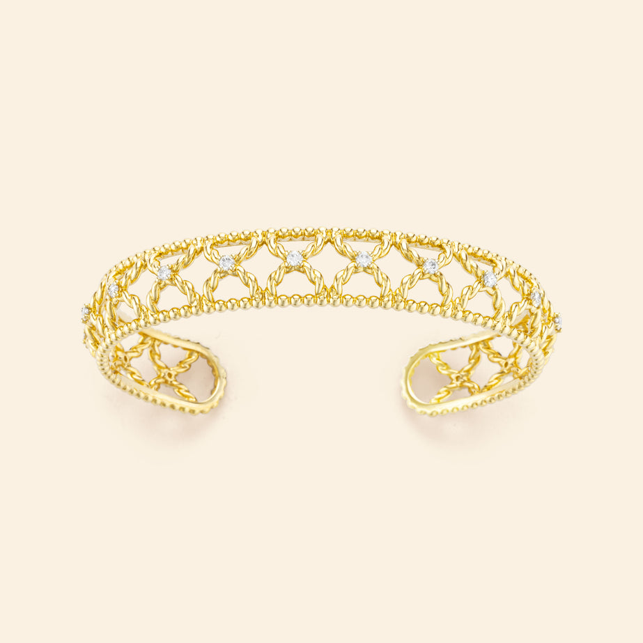 Stresa Bangle Yellow Gold Mellerio