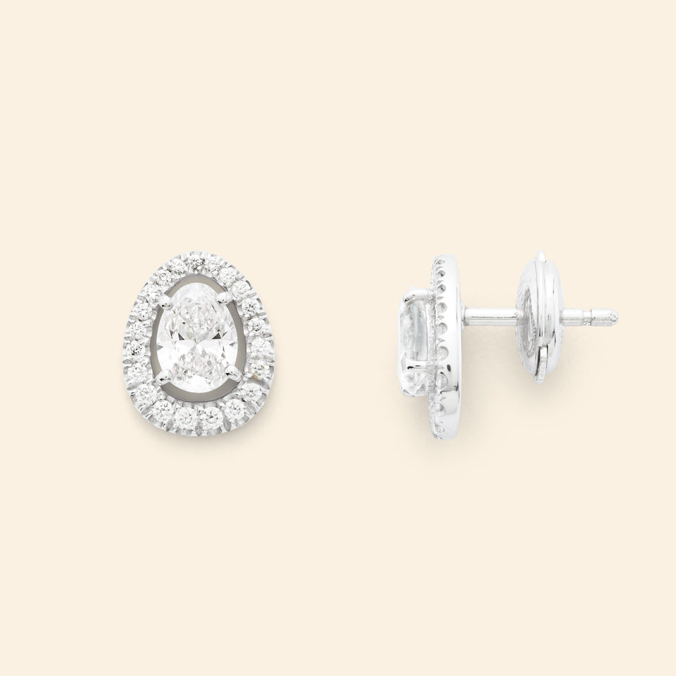 Puces d'oreilles Mellerio Cut