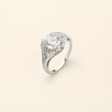 Tulipe ring White gold